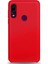 Xiaomi Redmi Note 7 Premium Matte Silikon Kılıf Kırmızı 1