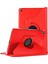 Samsung Galaxy Tab S5E 10.5'' T720 Kılıf 360 Rotating Stand Deri Kırmızı 2