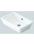 Idevit Hilton 36 x 53 cm Dikdörtgen Tezgah Altı Lavabo 1