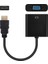 HDMI Erkek - VGA Dişi Çevirici Adaptör CDG-CNV31 2