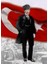 Türk Bayrağı ve Kalpaklı Atatürk Kanvas Tablo 2