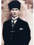 Kalpaklı Atatürk Portresi Kanvas Tablo 2