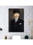 Kalpaklı Atatürk Portresi Kanvas Tablo 1