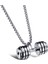 102450028399 Dambıl Halter Dizayn Çelik Erkek Kolye Eb23 1