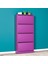 Adore Flat Duo 4 Katlı Geniş Ayakkabılık Dolabı - Mor 2