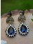 Jewellery Safir Taşlı Otantik Bayan Küpe 1