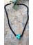 Jewellery Turkuaz Doğal Taş Oniks Bayan Kolye 1