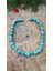 Jewellery Bayan Kolye Kırma Firuze Doğal Taş Nazara Karşı 2