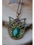 Jewellery Rf03334 Kök Zümrüt Otantik Bayan Kolye 1