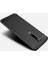 OnePlus 7 Pro Brushed Carbon Fiber Silikon TPU Kılıf Siyah 3