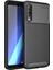 Samsung Galaxy A7 2018 Maxy Serisi Carbon Fiber Silikon TPU Kılıf Siyah 1