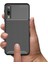 Samsung Galaxy A7 2018 Maxy Serisi Carbon Fiber Silikon TPU Kılıf Siyah 5