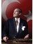 Türk Bayrağı ve Atatürk Portresi Kanvas Tablo 2