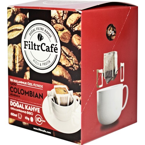 Filtrcafe Poşet Filtre Kahve 10�lu 10 gr Fiyatı