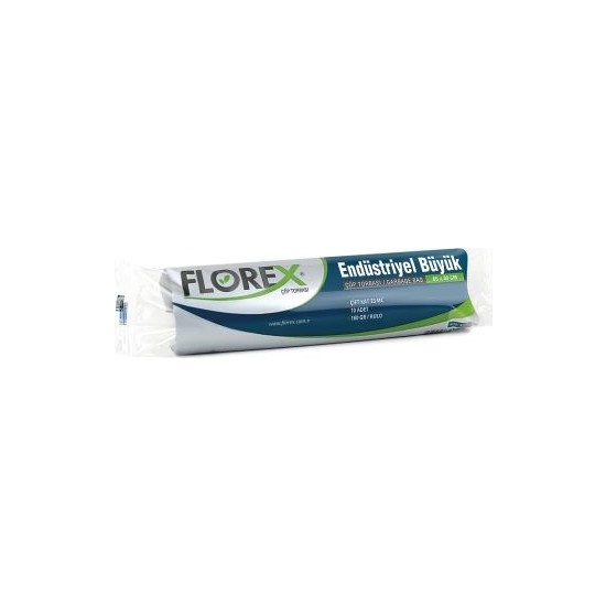 Florex Büyük Boy Çöp Poşeti 65x80 160 GR 1 Rulo 10 adet