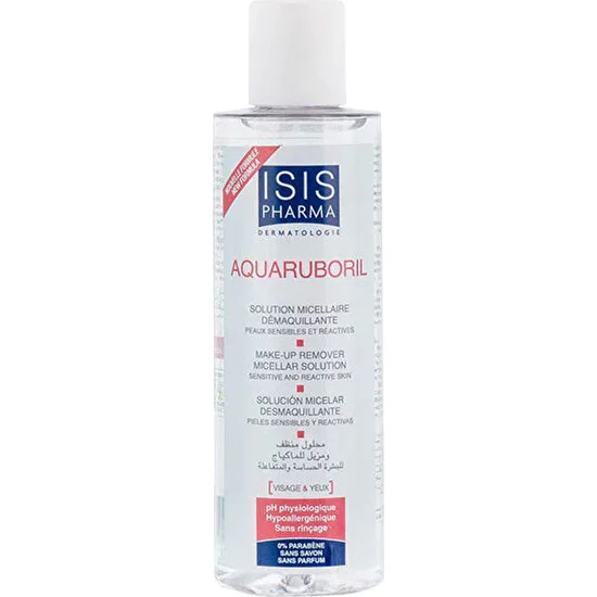 Isis Pharma Aquaruboril Make-Up Remover - Makyaj Temizleme Suyu 200ML