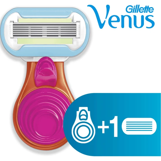 Gillette Venus Embrace Snap Tıraş Makinesi Seyahat Boyu