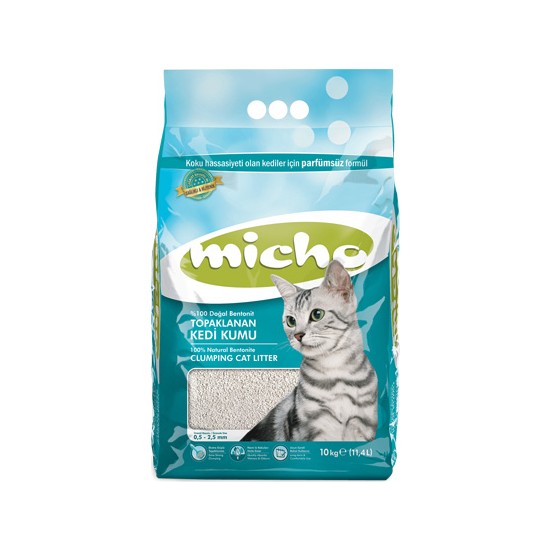 Micho İnce Taneli Bentonit Topaklanan Kedi Kumu 10 kg Fiyatı