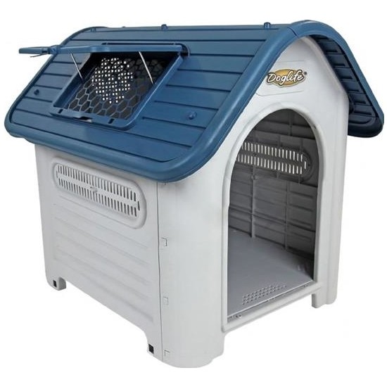 Doglife Ravello 87 Plastik Köpek Kulübesi Kapılı 87X72X76 Cm Fiyatı