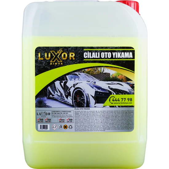 Luxor Kimya Cilalı Oto Şampuanı 20 Kg