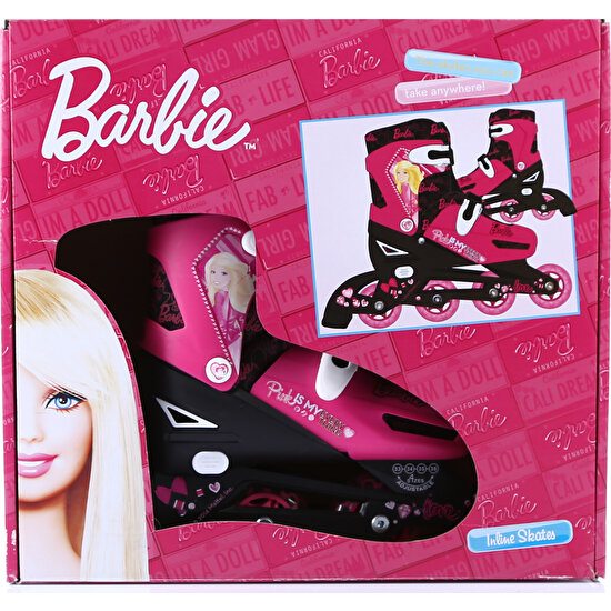 Barbie Paten Ayak Numarası 33, 34, 35 ve 36'ya Ayarlanabilir Paten