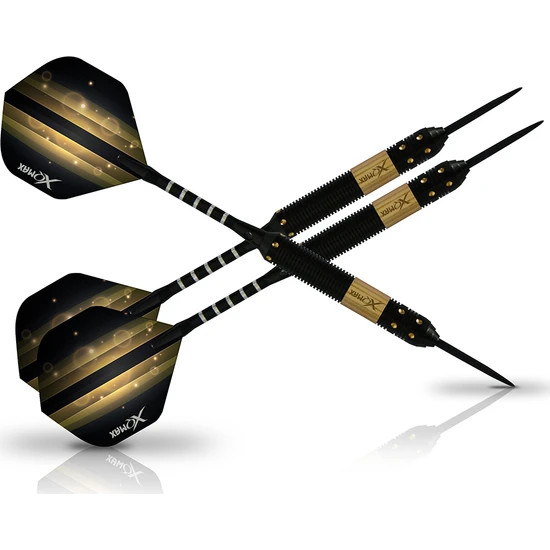 XQ Max QD1103140 Hawk 23 gr Pirinç Çelik Uçlu 3lü Dart Oku Seti
