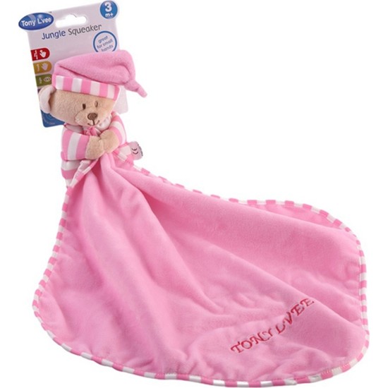 GOB2C Sevimli Ayı Peluş Bebek Battaniyesi Pembe Fiyatı