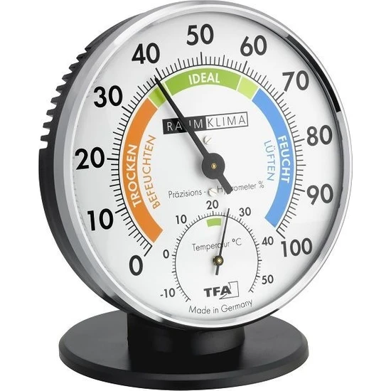 Tfa Masaüstü Renkli Analog Termometre Higrometre