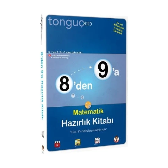 Tonguç Akademi 8'den 9'a Matematik Hazırlık Kitabı