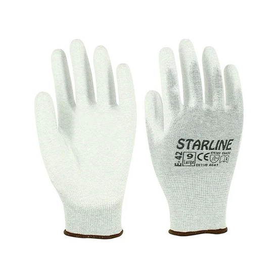 Starline E-42 Antistatik Pu Eldiven No:9