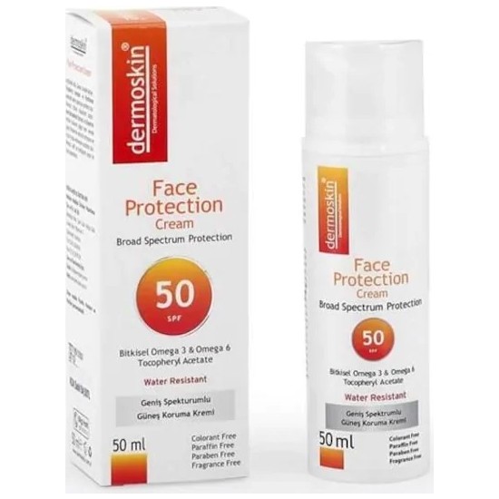 Dermoskin Face Protection Cream SPF50 50ML Güneş Koruma Fiyatı