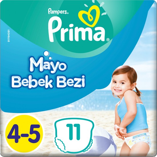 Prima Mayo Bebek Bezi 4 Beden 11 Adet Maxi Tekli Paket