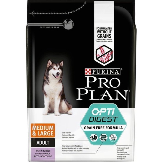 Proplan Tahilsiz Hindili Adult Yetiskin Kopek Mamasi 2 5 Kg Fiyati