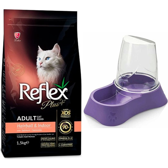 Reflex Plus Somonlu Hairball Kedi Maması 1,5 kg + Evohe Mama Fiyatı