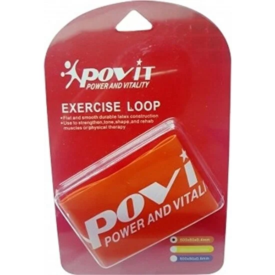 Povit Pilates Loop 500*50*0 4 Mm Turuncu