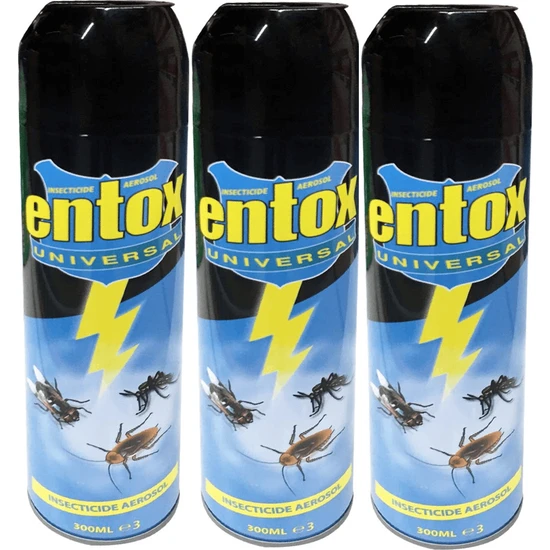 Entox Sivrisinek Ilaçı 3'lü
