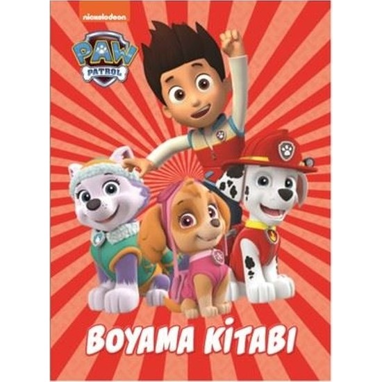 Paw Patrol Boyama Kitabı