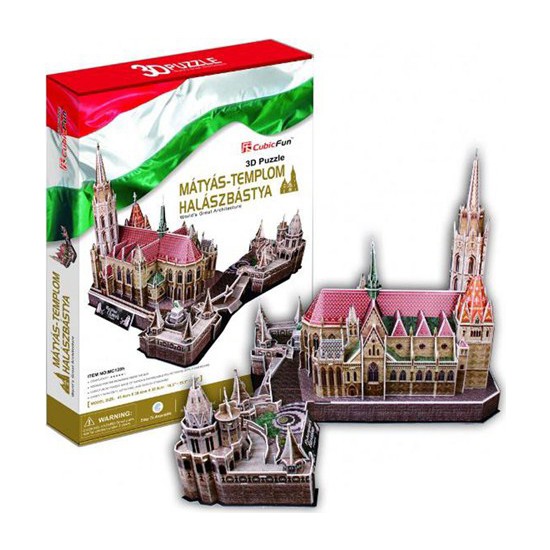 Cubic Fun 3D 176 Parça 3 Boyutlu Puzzle Matthias Church Fiyatı