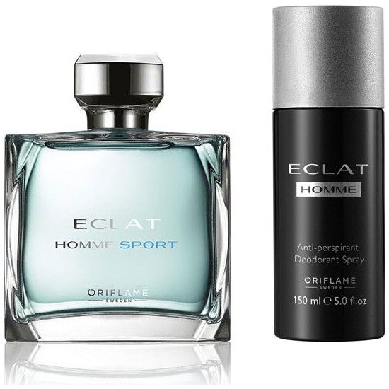 Oriflame Eclat Homme Sport Edt 75 ml & Deodorant