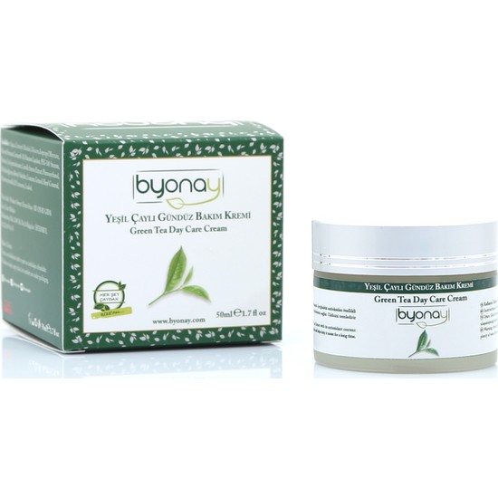 Byonay Yeşil Çaylı Gündüz Bakım Kremi 50 ml