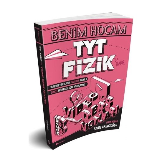 Benim Hocam Yayinlari Tyt Fizik Video Ders Notlari Baris Fiyati