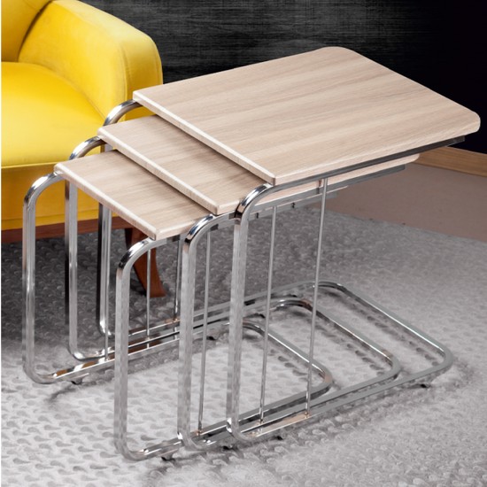 Renk Mobilya Tekerlekli Mdf Lüx CZigon ServisYanKoltuk Fiyatı