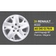 Tisa Renault Megane III - Fluence 16" Jant Kapağı 4'lü Takım JKR022