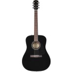 Fender CD-60 Dreadnought Ceviz Klavye Black Akustik Gitar