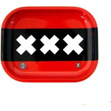 V Syndicate Metal Tepsi x 18X14 cm