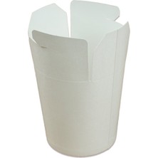 Ecen Plast Yemek Kutusu Döner Box 16 Oz Baskısız (50ADET)