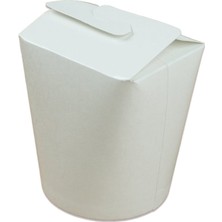 Ecen Plast Yemek Kutusu Döner Box 16 Oz Baskısız (50ADET)
