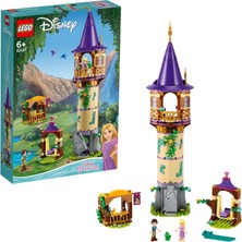 LEGO® | Disney Princess# Rapunzel#in Kulesi 43187- 6 Yaş ve Üzeri Prenses Seven Çocuklar İçin Yaratıcı Oyuncak Yapım Seti (369 Parça)