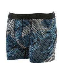 Slazenger HEEL Erkek Boxer Beyaz / Mavi