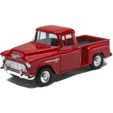 Erzi Metal Chevrolet Klasik Kamyonet Kapıları Açılan Kırmızı 12 cm